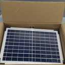 POPOSOAP 15W Solar Pond Aerator, Solar Aerators for Ponds with 4400mAh Battery, Solar Aquarium Air Pump with 2 Outlets and Power Display, 3 Mode Solar Air Pump for Fish Pond Tank Hydroponics Wildlife