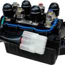 ATV Winch Solenoid Universal Winch Solenoid Relay Switch Assembly 0436-700,1436-066 Compatible with 2005-2016 Arctic Cat's With A Warn or Arctic Cat Winch Replaces #1436-970,1436-187,0409-066