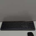 Wireless Keyboard and Mouse Combo, Full Size Silent Ergonomic Keyboard and Mouse, Long Battery Life, Optical Mouse, 2.4G LagFree Cordless Mice Keyboard for Computer, Mac, Laptop, PC, Windows