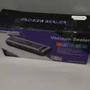 90KPa Portable Vacuum Sealer Machine for Food, One-Touch Open Lid, Detachable & Easy to Clean, Vertical Placement Saves Space, Powerful Suction for Freezer Bags & Food Storage