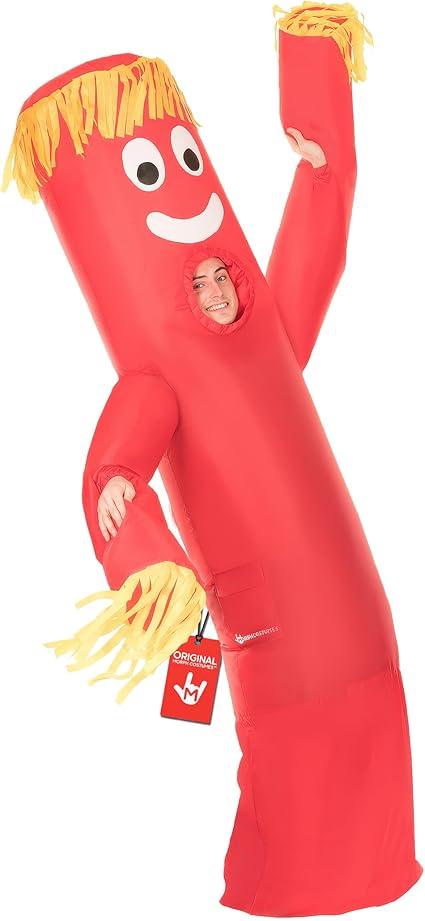 Morph Kids Red Inflatable Alien Costume, Blow Up Alien Outfit, Boys Halloween Costume, Halloween Costumes for Kids
