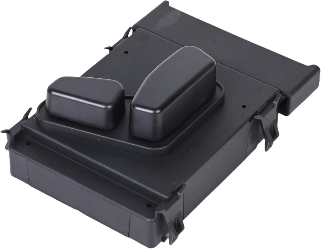 Power Seat Switch Front Right Passenger Side 10 Pin Compatible with 2006-2016 Chrysler 300 Town & Country 2009-2018 Cherokee Dodge Charger Durango Grand Caravan Seat Control Switch 56049432AE