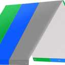 Alpurple Swing Set Replacement Tarp- 52" x 90" Kids Playground Roof Canopy, Replacement Sunshade Waterproof Trap Cover for Children Outdoor Sun proof (Green Blue Gray)