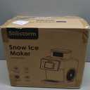 Stillstorm Shaved Ice Machine Snow Cone Maker No Ice NeededSnowflake Machine with RapidChill Technology, Auto-Clean SUS304, Adjustable Speed Snowflake Maker for Home, Party 