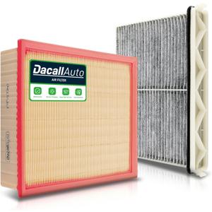 Activated Carbon Cabin & Engine Air Filter Set fit for Mazda CX-90 3.3L L6 2024-2025 (MHEV), for Mazda CX-70 3.3L L6 2025 (MHEV), Replace Part NO. KR9P61J6X PXFV133A0