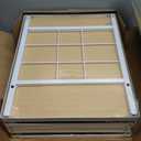 PXRACK Under Sink Organizer, Adjustable Height, 2 Tier Pull Out Under Cabinet Organizer, Slide Out Thickened Metal Under Sink Storage for Kitchen Bathroom Laundry Pantry Cabinet, White, Large-2-Pack