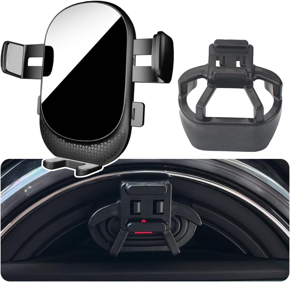 Car Phone Holder for BMW MINI Auto Accessories [Only for MINI F-Series  2017-2021 Clubman/Convertible/Hardtop 2/4 Door & 2014-2016 Cooper & 2017-2020 Countryman] [XX No Fit Other Cars XX]