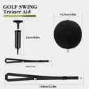 Golf Training Ball Smart Ball Golf Training Aid Inflatable Swing Training Ball with Inflator Pump and Adjustable Lanyard,Assist Golf Swing Trainer Golf Swing Assistant for Beginner