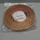 Floor Cord Cover Self Adhesive Cord Hider Floor Extension Cord Covers for Floor Power Cord Protector Cable Management Prevent Cable Trips Cable Cavity 0.47" W x 0.27" H (Light Brown Wood, 10Ft)