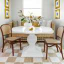 Livabliss x Becki Owens Kamey Country Cottage Area Rug, 5' x 7'6", Beige/Checkered