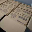 Set of 6 HomeBuddy Shoe Organizer Box - 12 Pack Shoe Box, Stackable Sneaker Storage, Sturdy Shoe Containers with Back Ventilation, Clear Shoe Boxes - Bamboo Charcoal Deodorizers Included