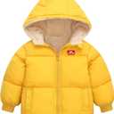 Baby Winter Coats, Outerwear for Toddler Kids Infants Boys Girls Light Puffer Warm Hooded Down Jacket for 2-7 Years