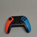 Wireless Switch Controller for Nintendo Switch/Switch 2/Lite/OLED Controller, Switch Controller with a Mouse Touch Feeling on Back Buttons, Extra Switch Pro Controller with Wake-up,Programmable, Turbo Function (Red+Blue)