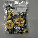 UNICOMIDEA 0-24 Months Baby Floral Romper Infant Playsuits Headband Jumpsuit Toddlers Outfits (Black)