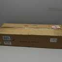 4-Light Farmhouse Bathroom Vanity Light Fixtures, Wood Bathroom Light Fixtures Over Mirror, Rustic Sconces Wall Lighting with Elegant Metal Lampshade for Living Room, Bedroom, Hallway (Black)