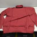 TUREFACE Red Turtleneck Sweater for Men Long Sleeve Casual Winter Knitted Pullover Slim Fit Turtlenecks, XL