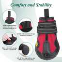 Drop Foot Brace with Reel(No Knuckling Boot Brace) for Dog - Corrective Dog Shoes to Safely Lift Toes for Foot Issues, Arthritis, and improving Walking gait in Dogs,Patent Pending(M)