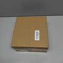 Appetizer Plates Set of 6, 6 Inch Porcelain Dessert Plates, White Stackable Square Salad Plates for Snack Steak Bread Butter, Chip and Scratch Resistant, Microwave and Dishwasher Safe