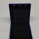 Large Velvet Jewelry Set Gift Box, Necklace Box With LED Light, Elegant Velvet Gift Box For Bracelet Necklace Earring Ring (Blue)