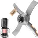 Replacement Paddle Blade for Ninja Creami NC300 Series Ice Cream Makers, Paddle Blade Replacement Compatible with Ninja NC299AMZ NC300 NC301 CN305A, Replacement for Ninja Creami Blade