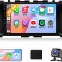 10.1 inch Touch Screen Car Radio for Nissan Altima 2013 2014 2015, with Apple CarPlay Android Auto, Bluetooth, HD Display, Backup Camera, SWC, FM, MIC, Can Bus (Model A: Without ac Vent)