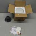 KLSS Modern Black Farmhouse Clear Glass Cylinder Pendant Light Fixture,Island Lights for Kitchen,Mini Pendant Lighting for Kitchen Island Decor - 4.75 Inch Shade, 2-58 Inch Cord(1 Pack)