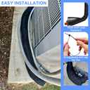 3-Layer HVAC Copper Pipe Insulation Cover, 72''x10.2'' 600D Oxford AC Line Insulation Cover Outdoor, Air Conditioner Line Insulation Sleeve, HVAC Foam Wrap for Mini Split & Heat Pump, Black