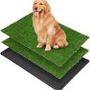 LOOBANI Dog Grass Pad with Tray - 41x26.8in for Potty Training