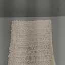 NICETOWN Super Thick Soft Striped Shaggy Chenille Bath Mats, Machine Washable Indoor Outdoor Durable Chenille Doormat, Dry Fast Water Absorbent Mat for Floor Master Bedroom Kitchen (Cream, 32" x 20")