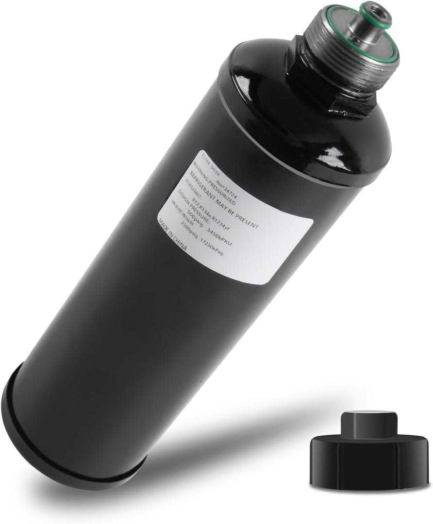 34724 A/C Recycling Filter Drier Spin-On Filter Compatible for Robinair 34724 filter for Robinair Refrigerant Recovery Machine 17700 34134 34234 34300 34700 34800 34900 34888 34988 34288 34788 etc