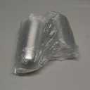 Zezzxu 50 Pack Mini Cake Containers, Clear Plastic Small Cupcake Boxes with Dome Lids for Individual Chocolate Covered Cookies, Strawberry, Mooncake (Clear)