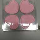 50-Count Heart Shape Compressed Facial Sponges, 100% Natural Cosmetic Spa Sponges for Facial Cleansing for Daily Facial Cleansing, Exfoliating Mask, Makeup Remover. Ideal for Home and Travel. (Pink)