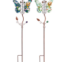 Rain Gauge Stake Garden Retreat 39", 12 Pcs, 47M5917