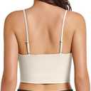 Women's Longline Sports Bras Women Workout Tank Tops with Built in Bra & Adjustable Straps for Yoga Gym Fitnesss(Light Gray-XL)