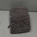 Muddy Mat Doggy Dryer, Highly Absorbent Microfiber Washable Dog Shammy Quick Drying Towel Absorber - Extra Soft Plush Wrap Chenille Bath Towels to Dry Soggy Large Pets & Small Puppy-Grey 13"x31"