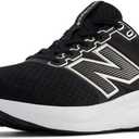 New Balance Women's 460 V4 (9 Wide, Black/Silver Metallic)
