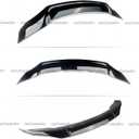 Rear Spoiler Compatible with 2023-2025 Honda Accord 11th Gen, R Style Duckbill Sedan, Trunk Exterior High Kick Tail Deck Lid Wing Lip (Glossy Black)