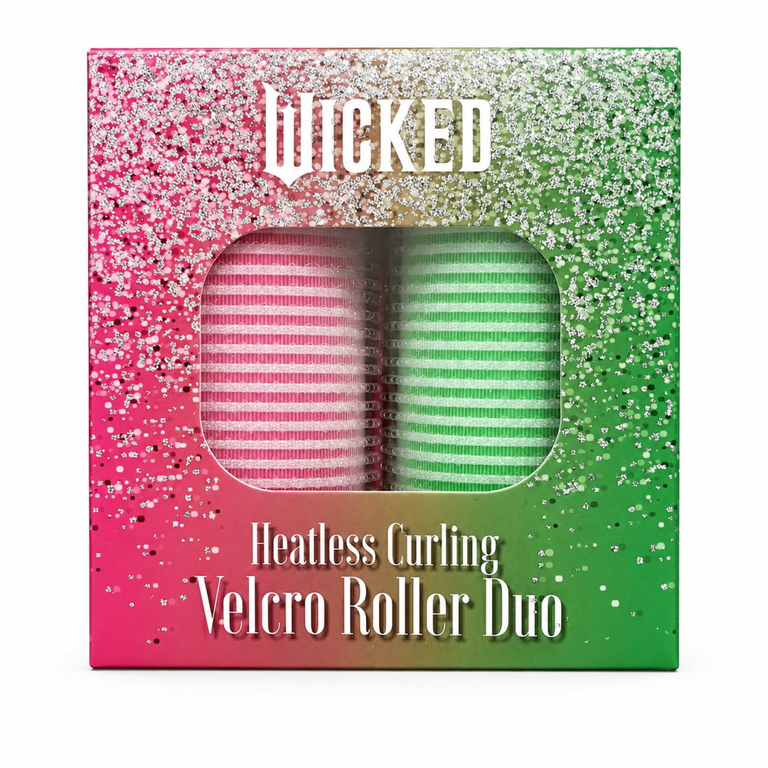 Wicked Heatless Curling Velcro Roller Duo (4 Pack)