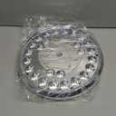 Deneve Deluxe Solar Flag Pole Light Solar Powered - 1300 Lumen for Flagpole, 26 LED Top Mount Flagpole Lights for 20-25 ft In-Ground Poles - 20% More Coverage & 12+ Hour Battery