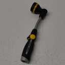 Melnor 65173AMZ RelaxGrip 8 Pattern 16" Pivoting Wand Bundle, Metal, Black, Yellow