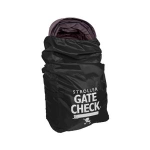 J.L. Childress Gate Check Bag for Single & Double Strollers - Travel Bag for Airplane, Fits Most Standard Baby Strollers, Airport Accessories for Gate Check, Flying Essentials - Black (One Size (Pack of 1)