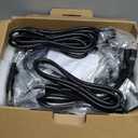 Onforu 120W Flood Lights Outdoor, 12000lm Bright LED Work Light with Plug, 6500K Daylight White LED Flood Lighting, IP66 Waterproof Security Yard Lights for Yard Garage Stadium 4 Pack (Black)