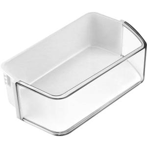 AMI PARTS DA97-12650A Refrigerator Door Shelf Bin (Right) for Samsung Refrigerator Parts RF260, RF261, RF263 Replaces DA63-06963 With Portable Soda Can Organizer