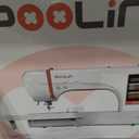 PooLin EOC03 2in1 Embroidery Machine with Sewing, Max 4" x 9.25" Area, Sewing and Embroidery