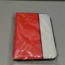 Card Binder 4 Pockets Zip Trading Card Binder for 400 Cards, PU Collection Binder with Removable Sleeves for 50 Pages, Portable Collector Album, Card Book for Game Card, Sports Cards, Gifts