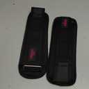 Frelaxy Ankle Wrist Weights for Women Men Kids, Comfy& Adjustable Leg Arm Weights Set for Walking, Gym, Yoga, Pilates, Dance, Cardio & Strength Training 1lb 2lbs 3lbs 1 Pair (Black/Pink)