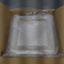 32W Flush Mount Modern LED Ceiling Lights, Gold Small Hallway Ceiling Light, Cool White 6000K Acrylic LED Ceiling Light Fixtures, Close to Ceiling Lights for Bedroom Dining Room Kitchen Bathroom