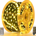 Domolli Christmas Lights 800 LED 264 FT, IP67 Waterproof Christmastree Lights with 8 Modes, Remote Control 3 Timers & Memory Function Xmas Decorations for House and Holiday (Warm White)