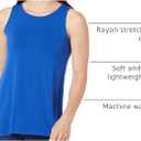 Amazon Essentials Womens Swing Tank (Available in Plus Size) (XX-Large, Cobalt Blue)