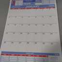 AT-A-GLANCE 2026 Wall Calendar, 15-1/2" x 22-3/4", Large, 3-Month Reference (PM62826), 15.5"w X 22.75"h